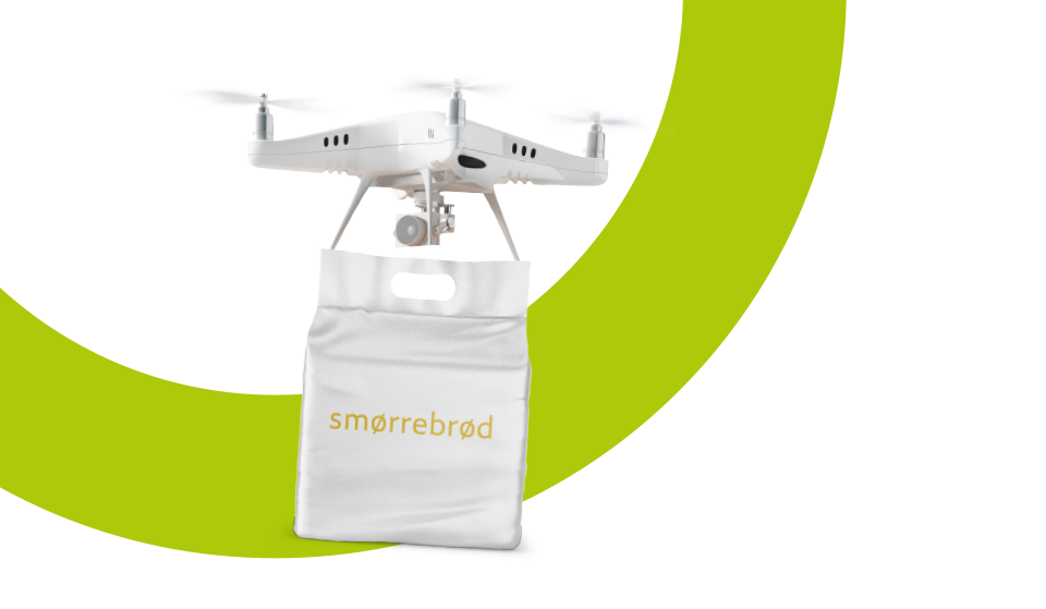EASY-LIZE - das Portal für Verpackungslizenzierung von EKO-Punkt - Umwelt schützen Compliance Service Internationale Entpflichtung Drohne mit Tüte